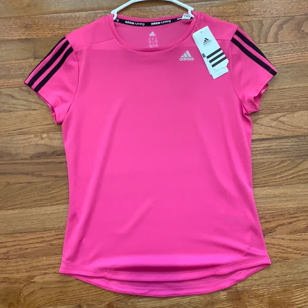 Pink Adidas shirt